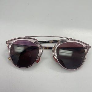 Pink Dior sunglasses